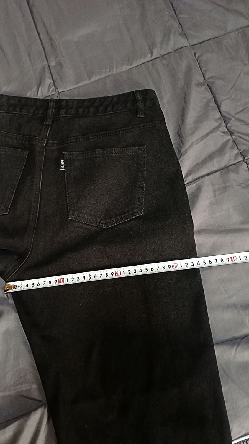 토피 블랙진 33인치 기장107 상품이미지7