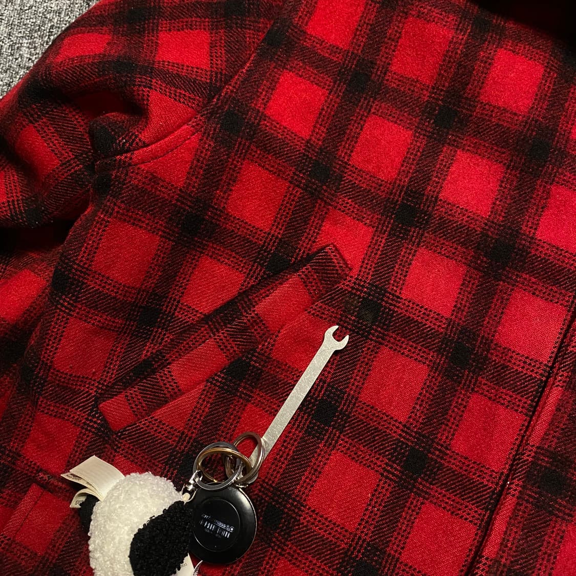 🌊LLBean Wool plaid hunting coat 상품이미지10