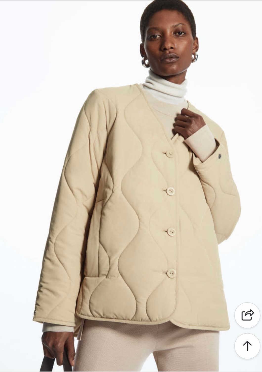 COS 코스 누빔 자켓 상품이미지1