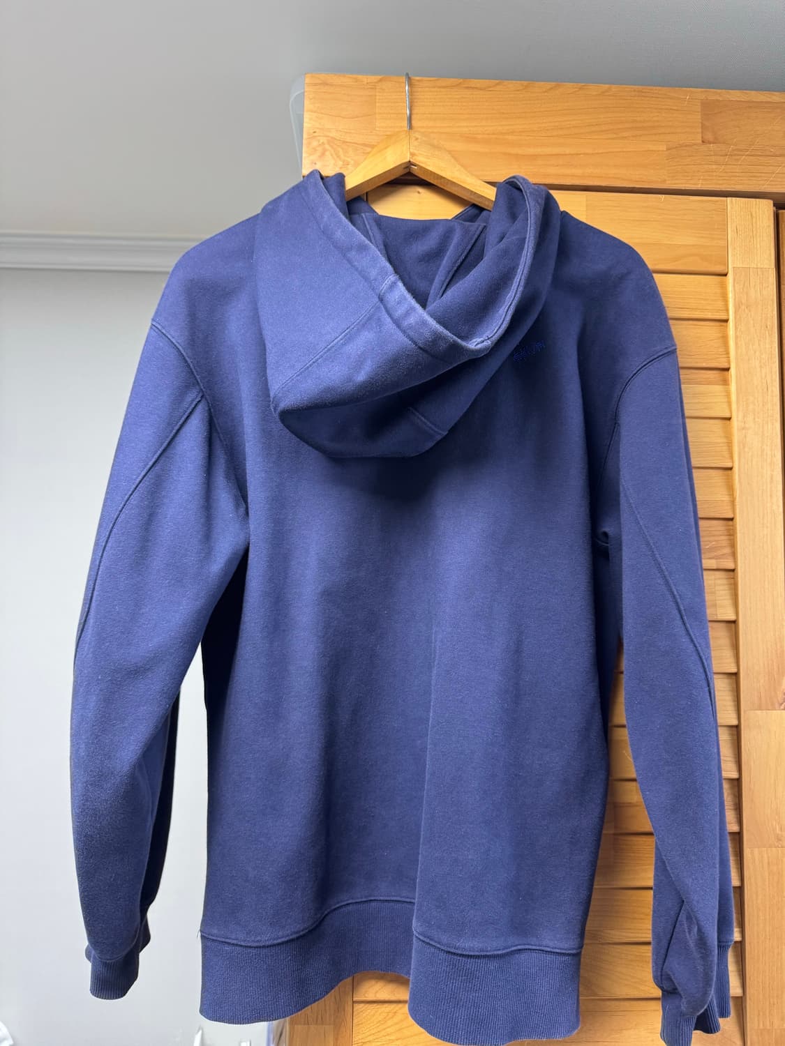 아더에러 스터치 후드 A1 stoutch hoodie navy 상품이미지2