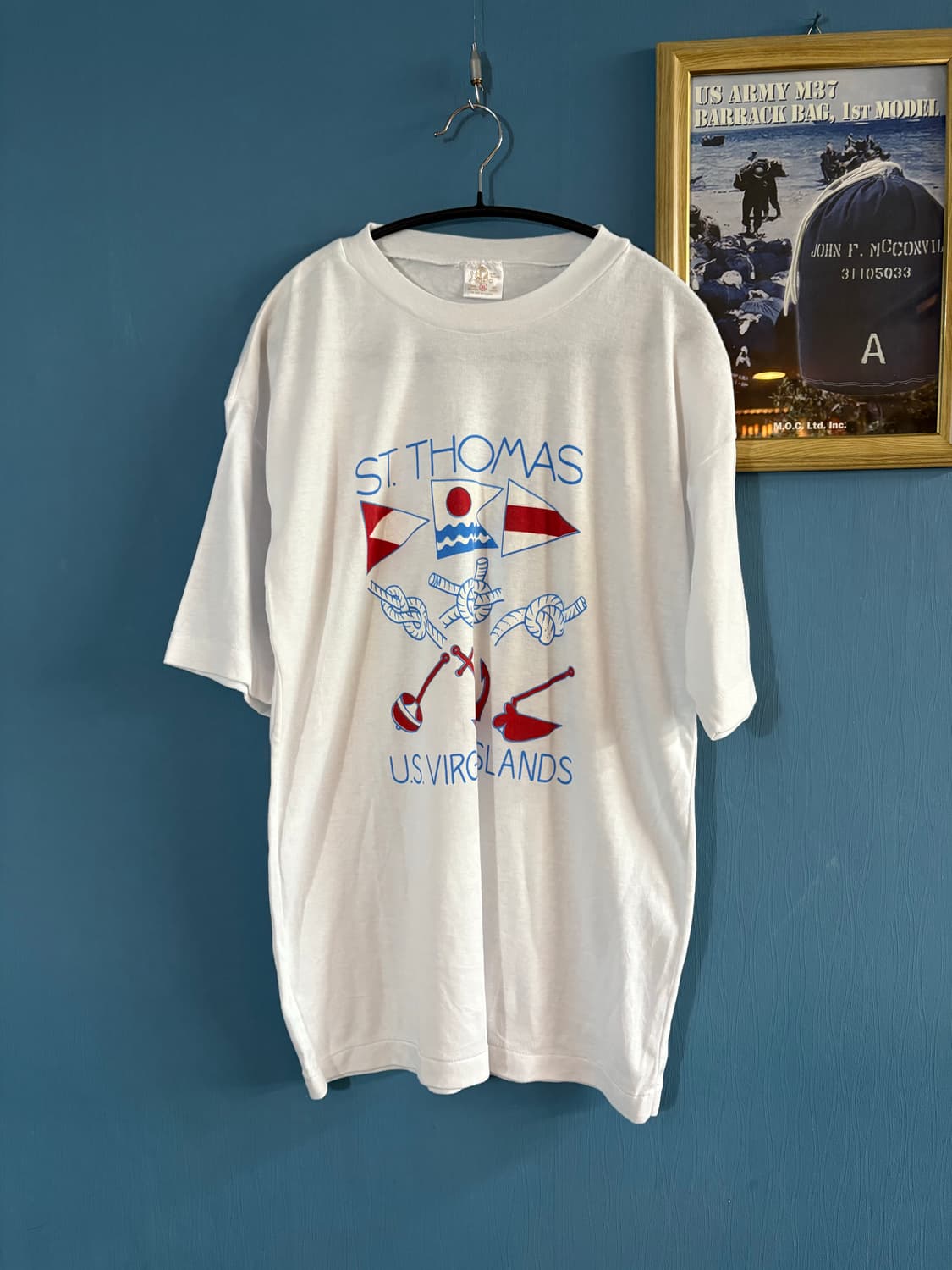 90s St. Thomas Marine Single Stitch T 상품이미지1