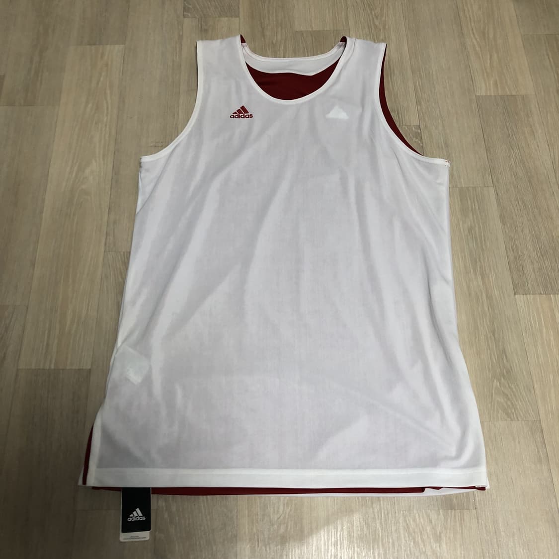 (XL) 새상품 아디다스 리버시블 퍼포먼스 트레이닝 메쉬 슬리브리스 나시 상품이미지2