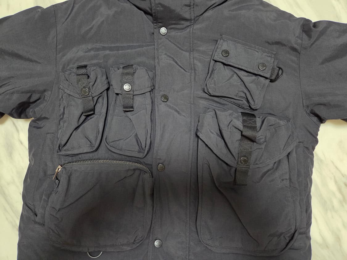 스테레오 바이널즈 멀티포켓 더운 패딩 상품이미지3