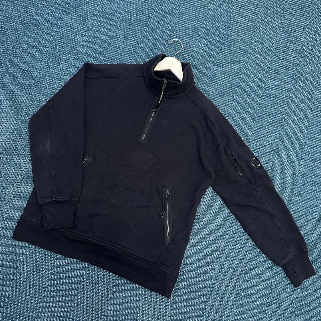 [L] 씨피컴피니 반집업 맨투맨 상품이미지1