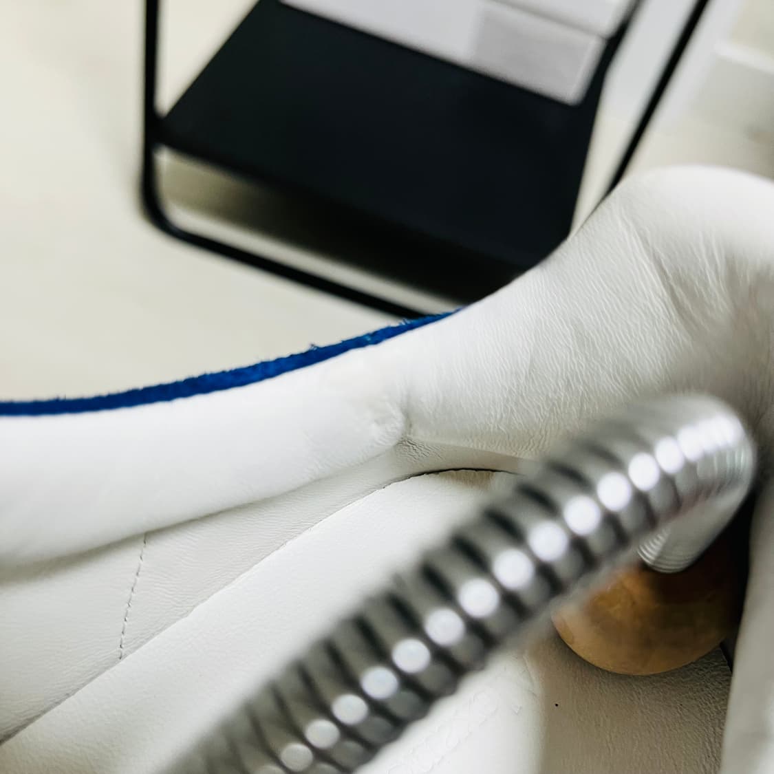 정품 42) 알렉산더 맥퀸 블루 오버솔 스니커즈 270~275 상품이미지6