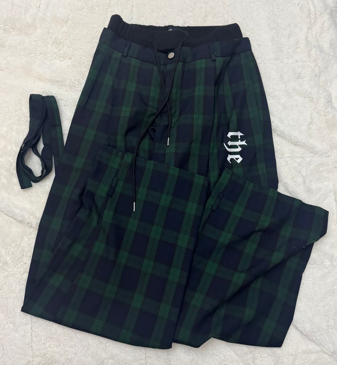 더미스테리어스호텔 체크레이어드팬츠 1사이즈 상품이미지6