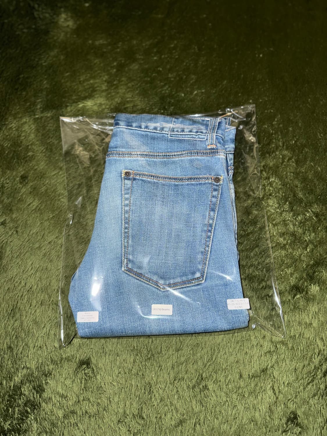 [48] BEAMS 빔즈 인터네셔널 갤러리 버튼 플라이 데님 팬츠 상품이미지10