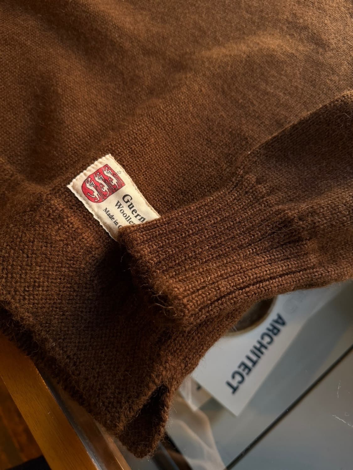 건지 울른스 터틀넥 니트 100 상품이미지10