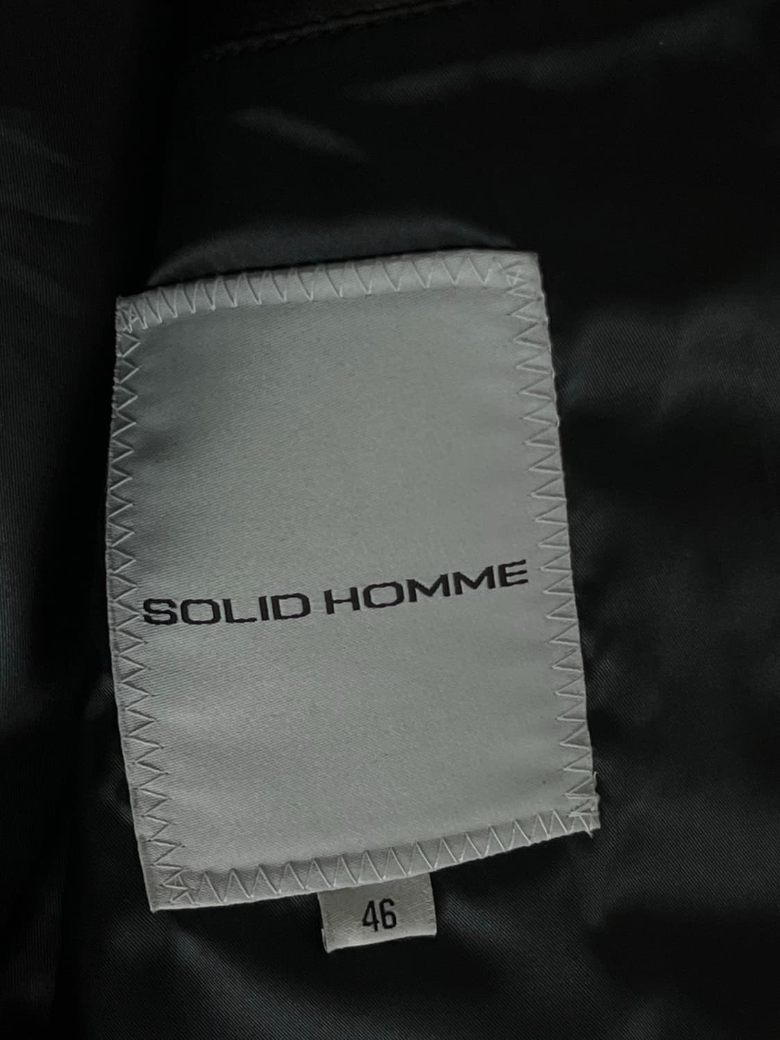 램스킨 솔리드 옴므 가죽자켓 solid homme 상품이미지4