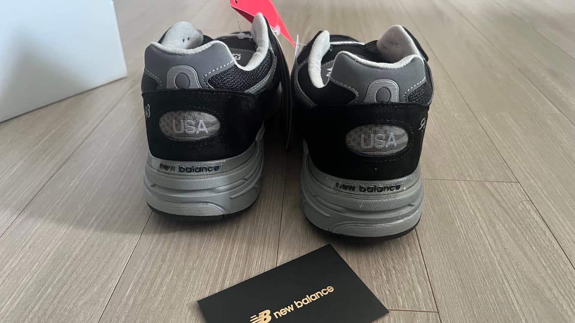 뉴발란스993 made in USA 블랙 265새제품 상품이미지5