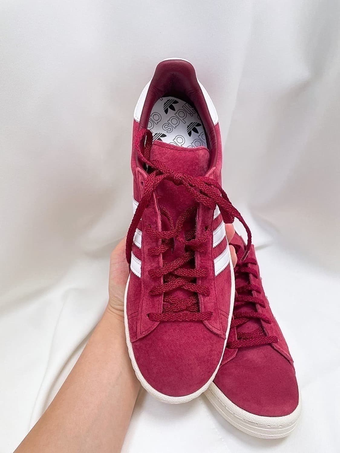 (정품/새상품) ADIDAS 아디다스 캠퍼스 버건디 컬리지 스니커즈 상품이미지1
