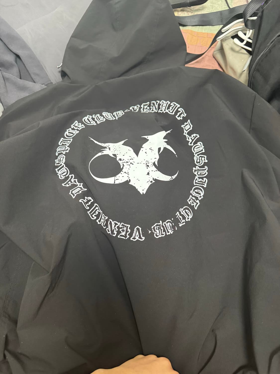 벤힛 디오스피스 디바인 윈드브레이커 블랙 1사이즈 상품이미지3