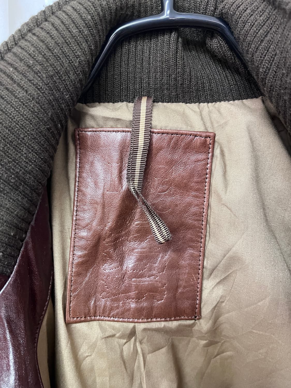 KENT&CURWEN A-2 leather 상품이미지5