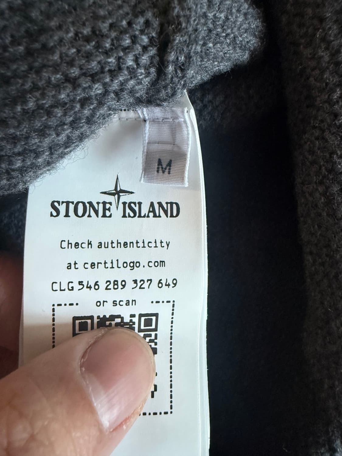 스톤 쉐도우프로젝트 퓨어 울 크루넥 니트 상품이미지6