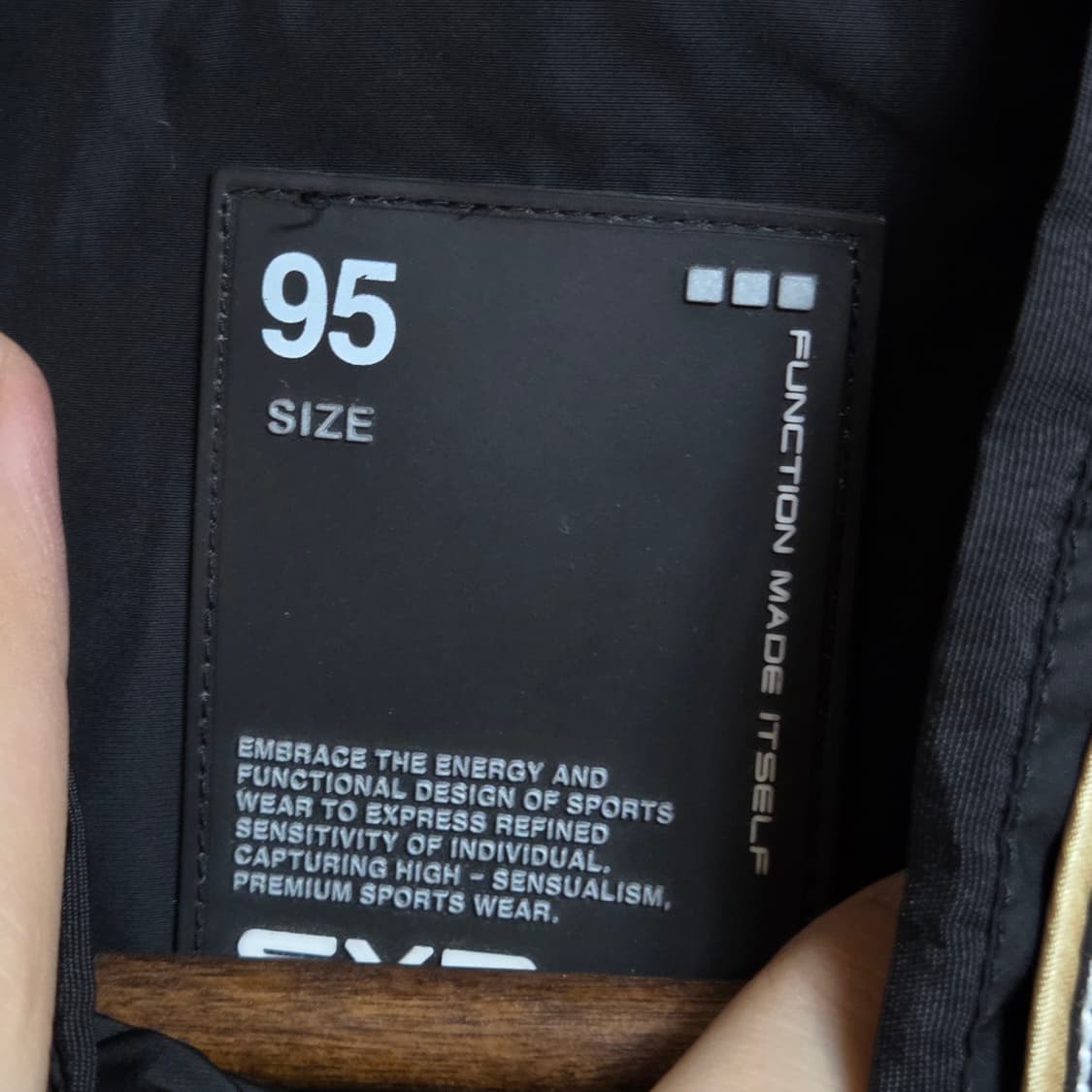 EXR 빈티지 블랙 골드 레이싱 자켓 상품이미지8