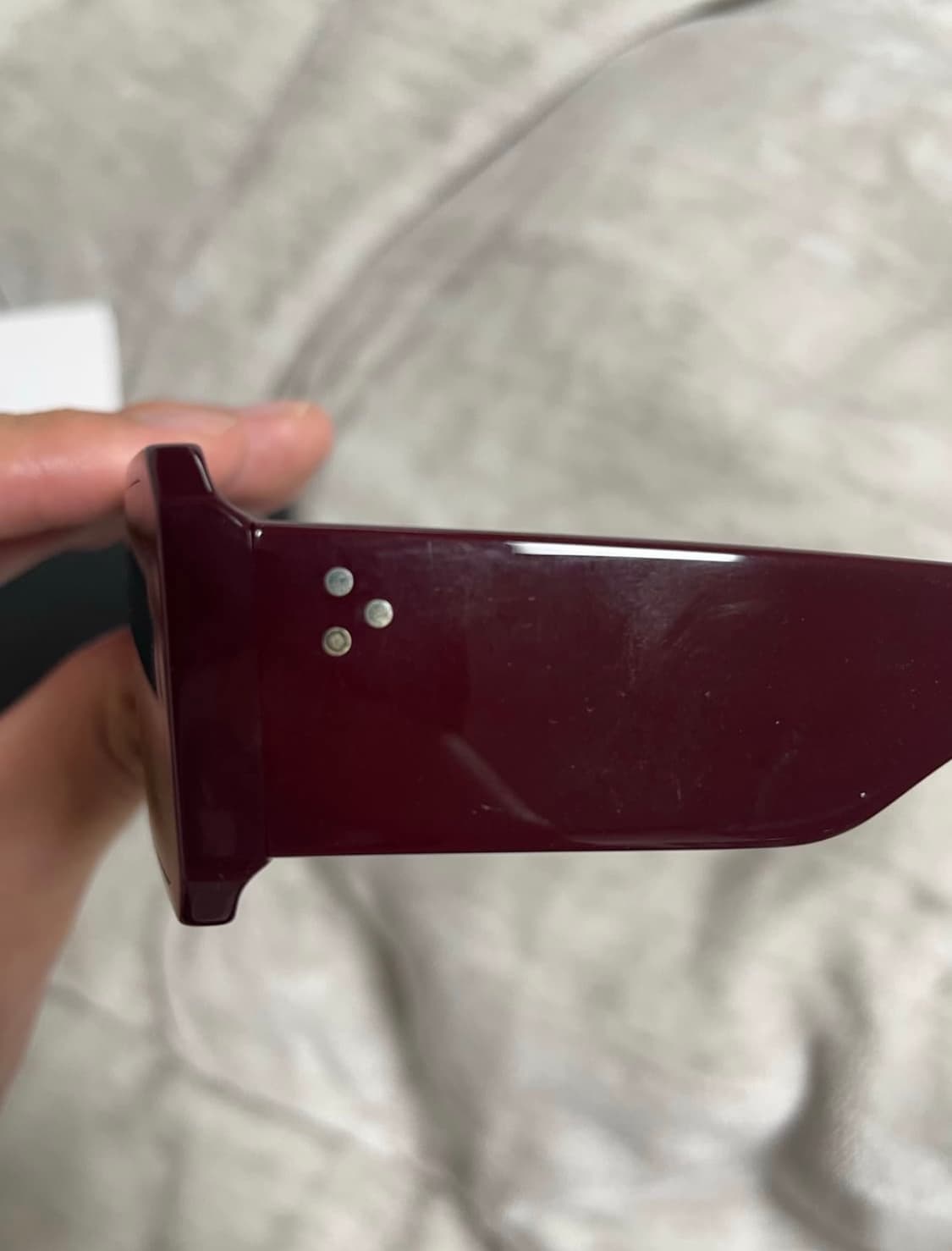 릭오웬스 할리우드 게스 geth 선글라스 버건디 상품이미지5