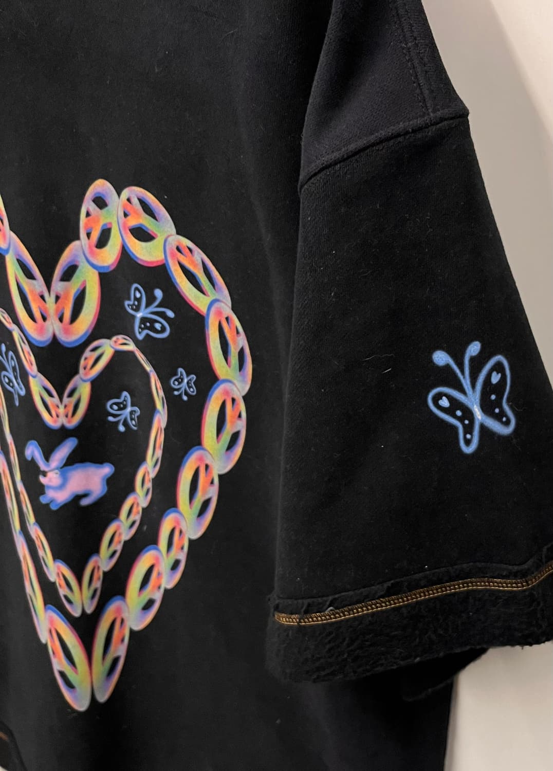 비건타이거 오버사이즈 그래픽 티셔츠 F 상품이미지2