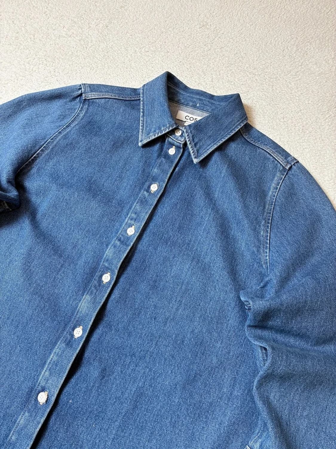 코스 COS 스트럭처드 데님 셔츠 PN7925 상품이미지3