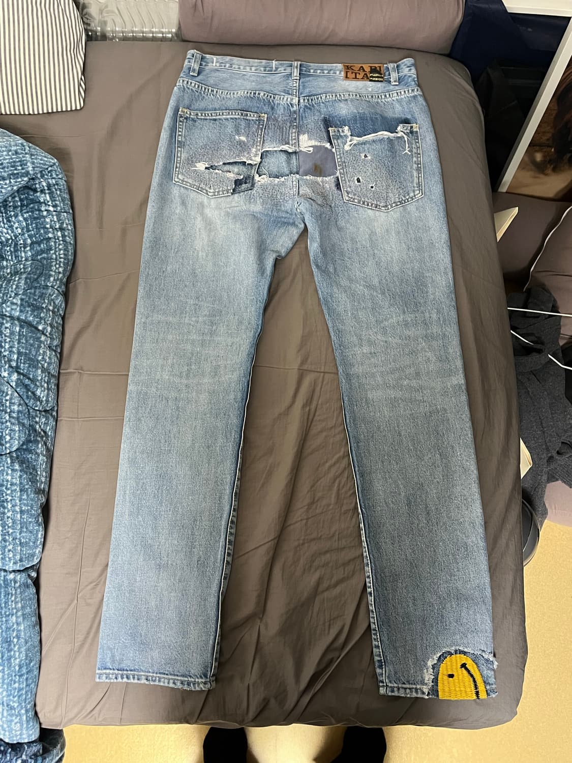 [34] KAPITAL KOUNTRY 5P Boro RepairDenim 상품이미지2
