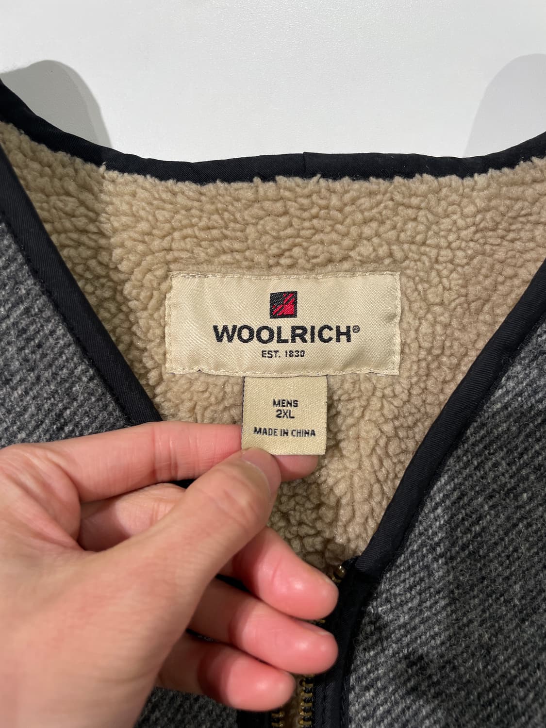 울리치 그레이 스트레치 울 집업 베스트 상품이미지7