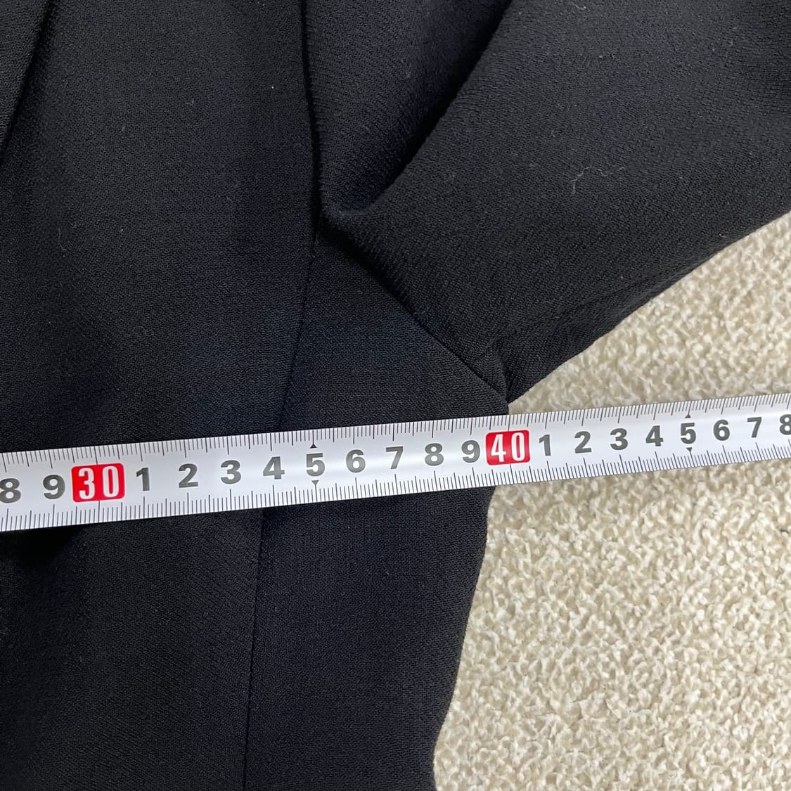 [85-91-160] 질스튜어트 여성 울 A라인 코트 자켓 0105M1 상품이미지6