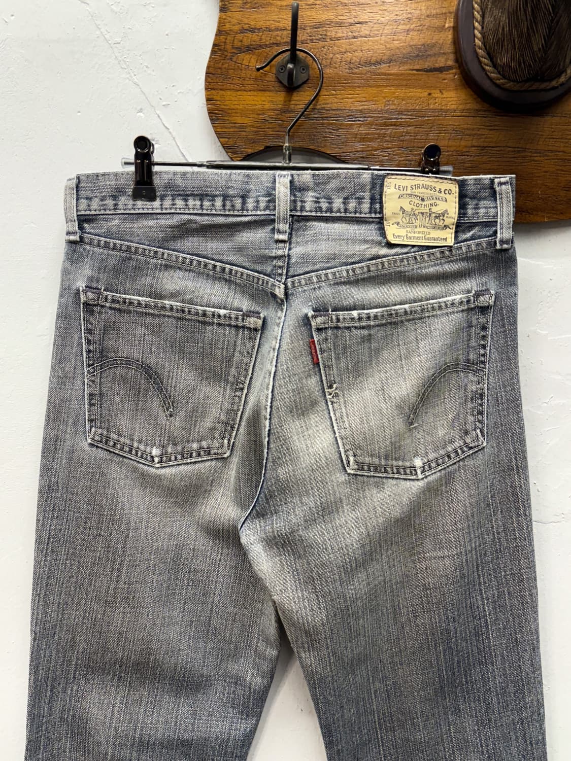 Japan Levi's 507 Semi Bootcut Denim Pant 상품이미지2