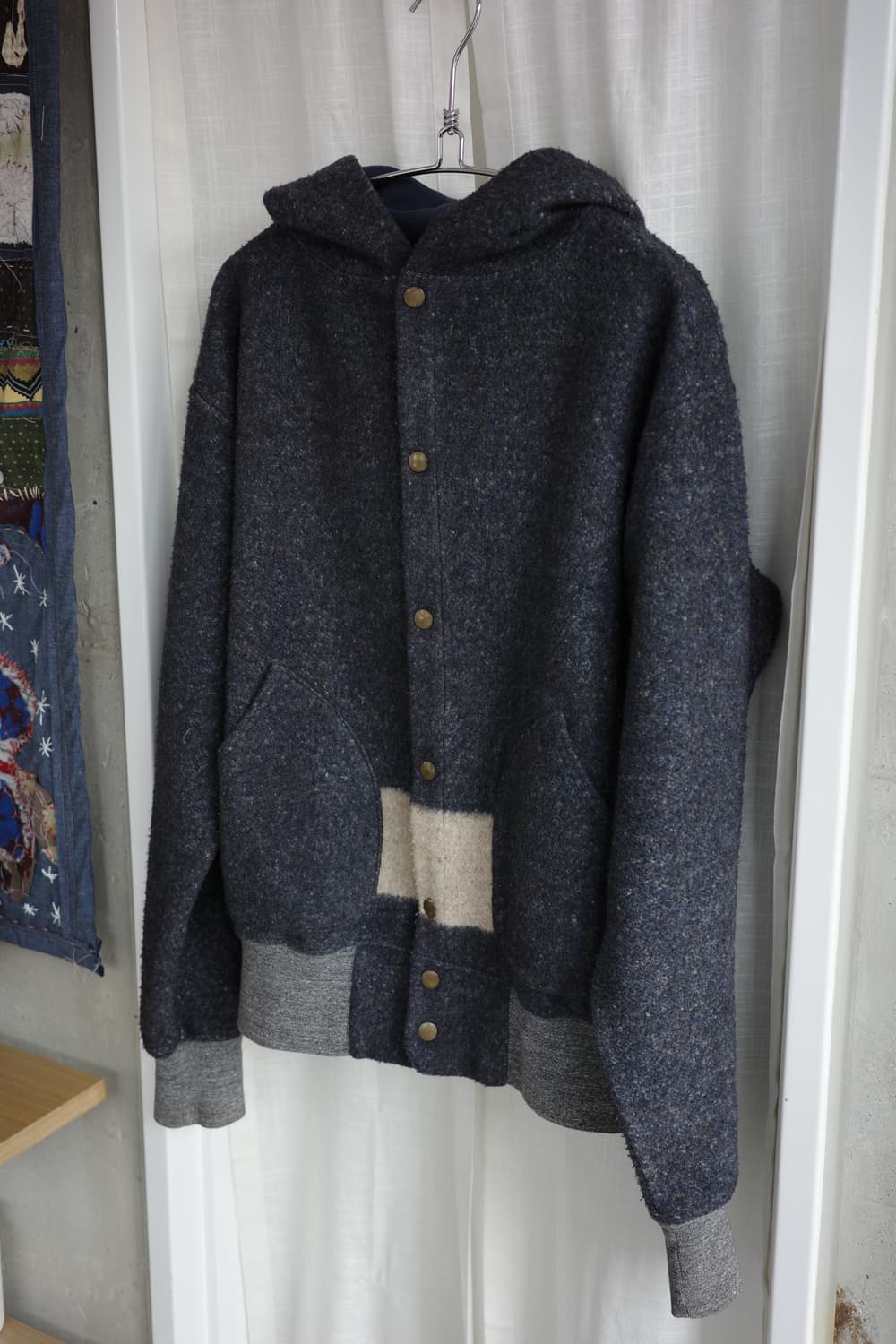 Kapital 캐피탈 버튼 니트 후드 자켓 상품이미지2