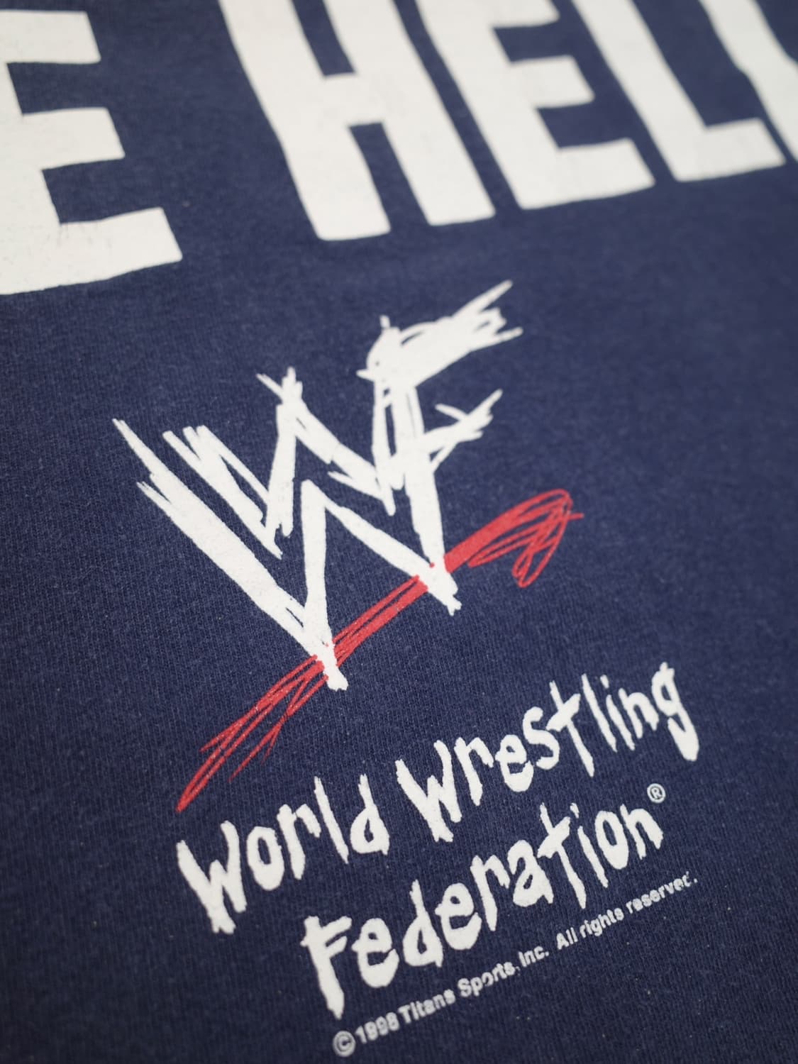 90‘s 스톤 콜드 WWF 티셔츠 상품이미지4