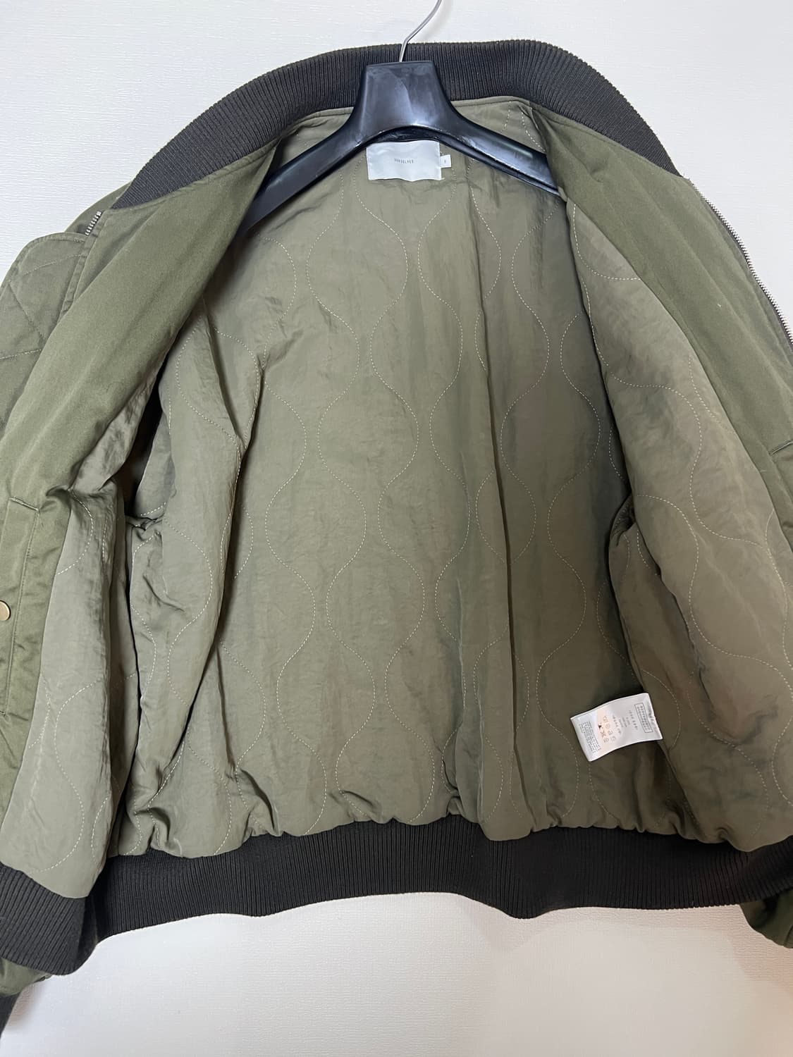 아워셀브스 ma-1 자켓 올리브 색상 3사이즈 상품이미지6