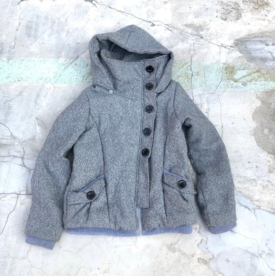 파우닝133 큐빈티지 샵502 그레이패딩 아카이브패딩 상품이미지1