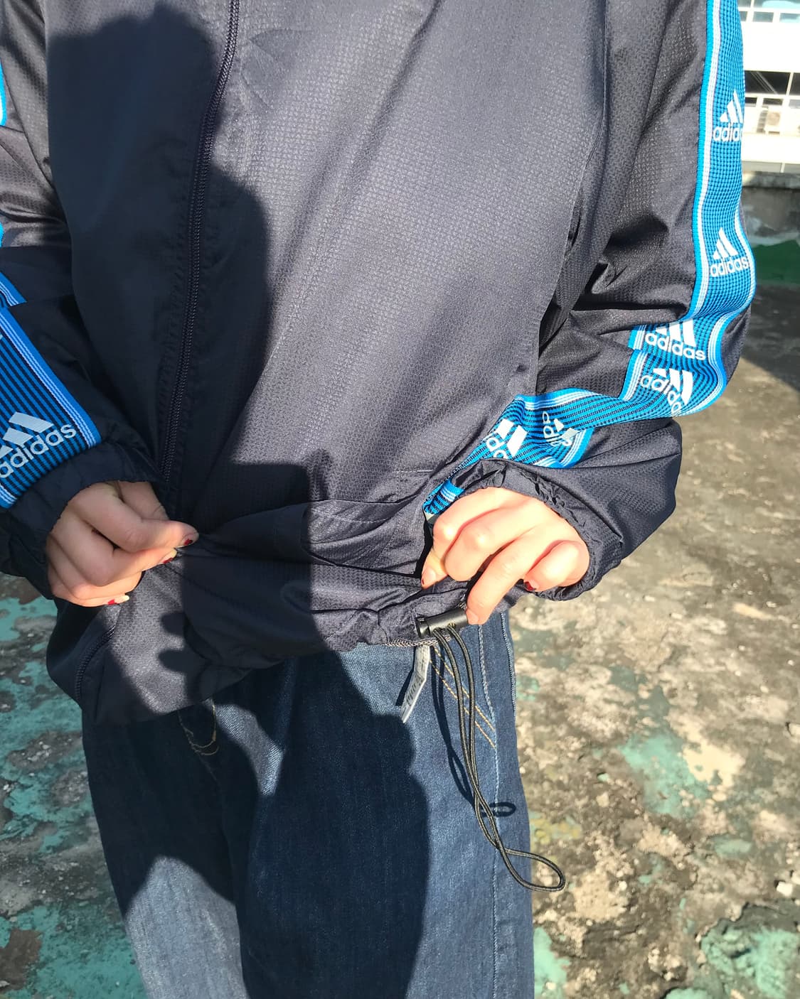 아디다스 네이비 집업 상품이미지4