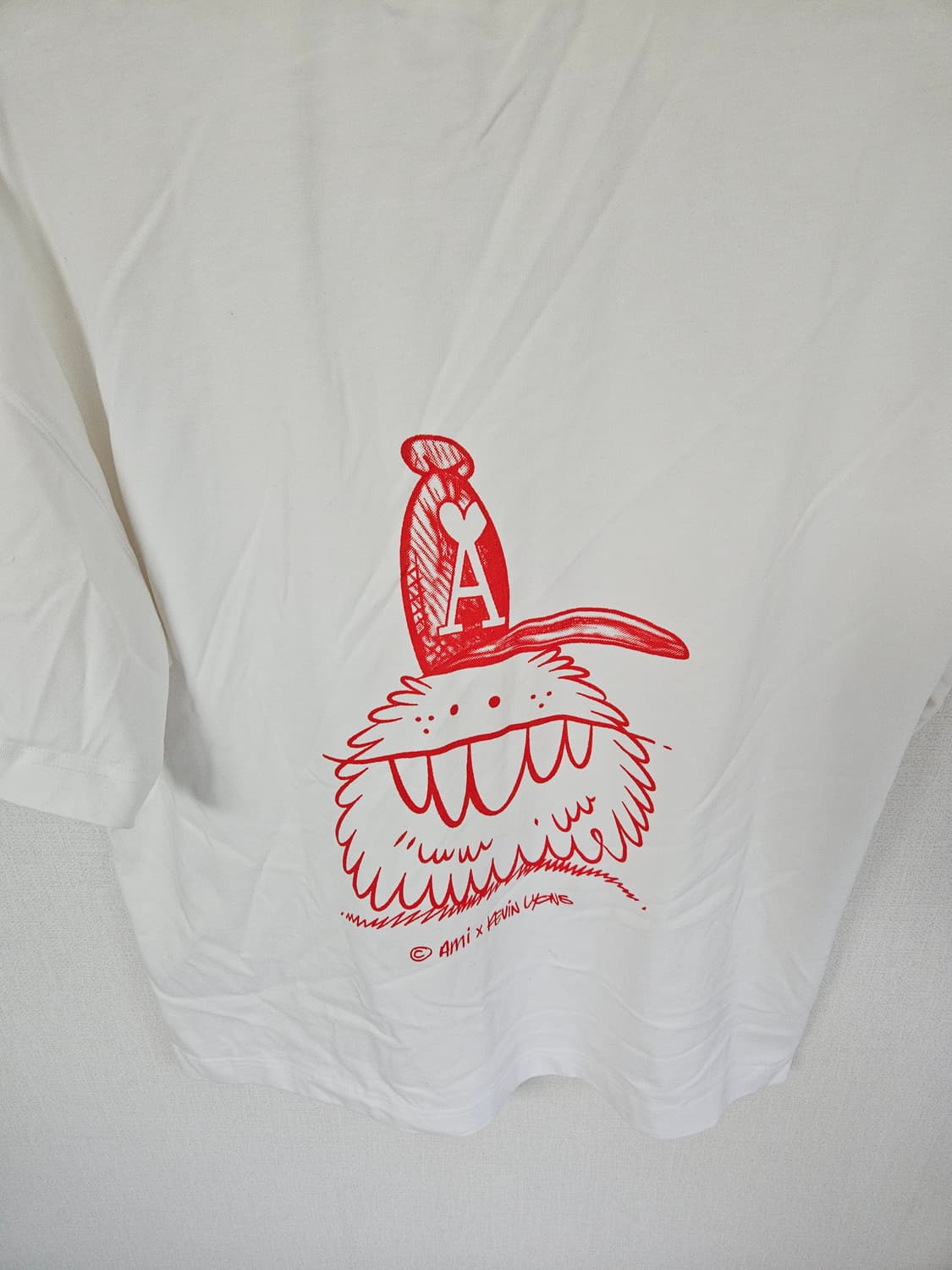 아미 AMI 케빈라이온스 정품 반팔 티셔츠 M (거의 새상품) 상품이미지5