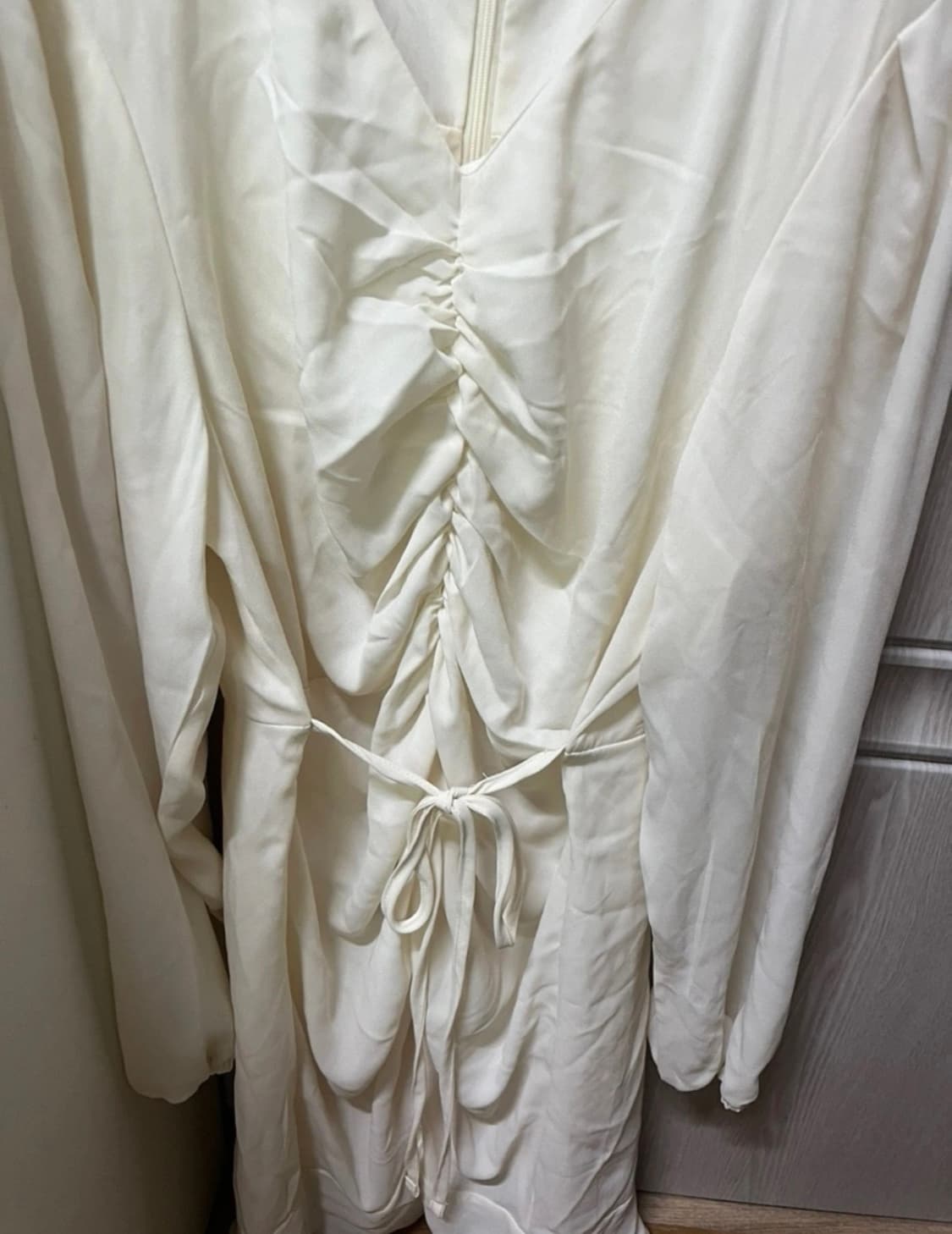 육육걸즈 셔링 미디 원피스 상품이미지2