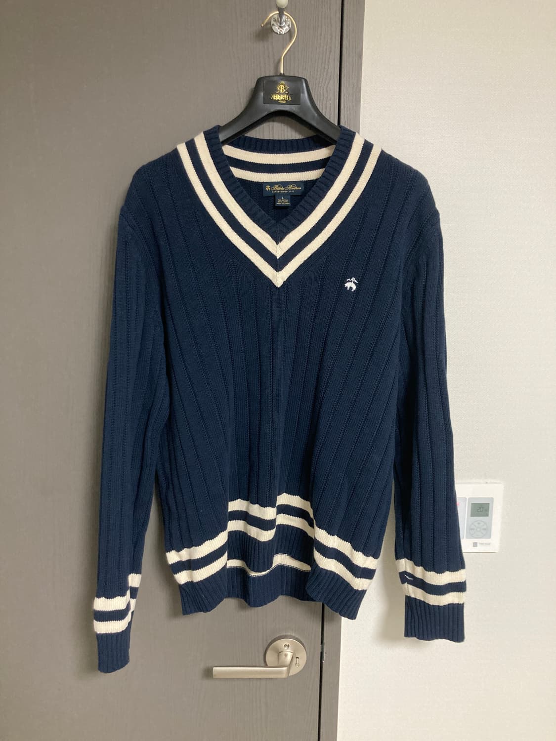 브룩스브라더스 케이블니트 L 상품이미지1