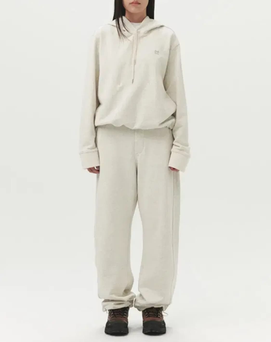 EE 로고 후드티 상의 , 바지 하의 (셋업) 상품이미지1