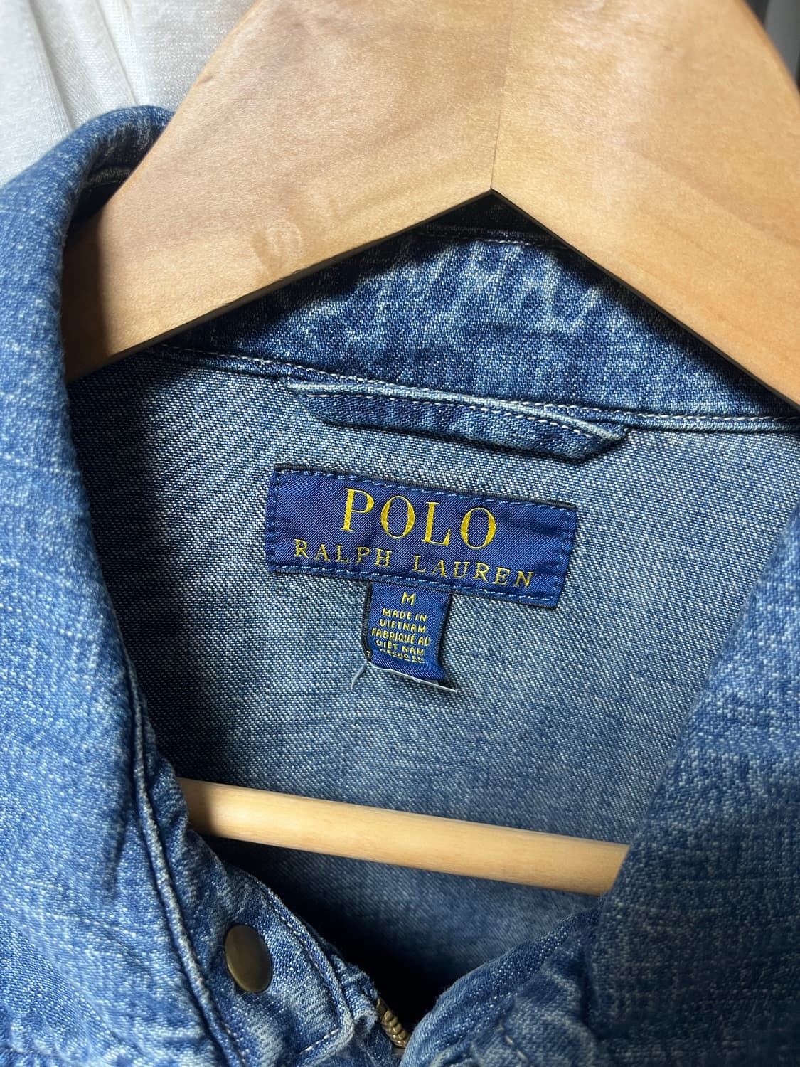 폴로 인디고 데님 자켓 상품이미지4