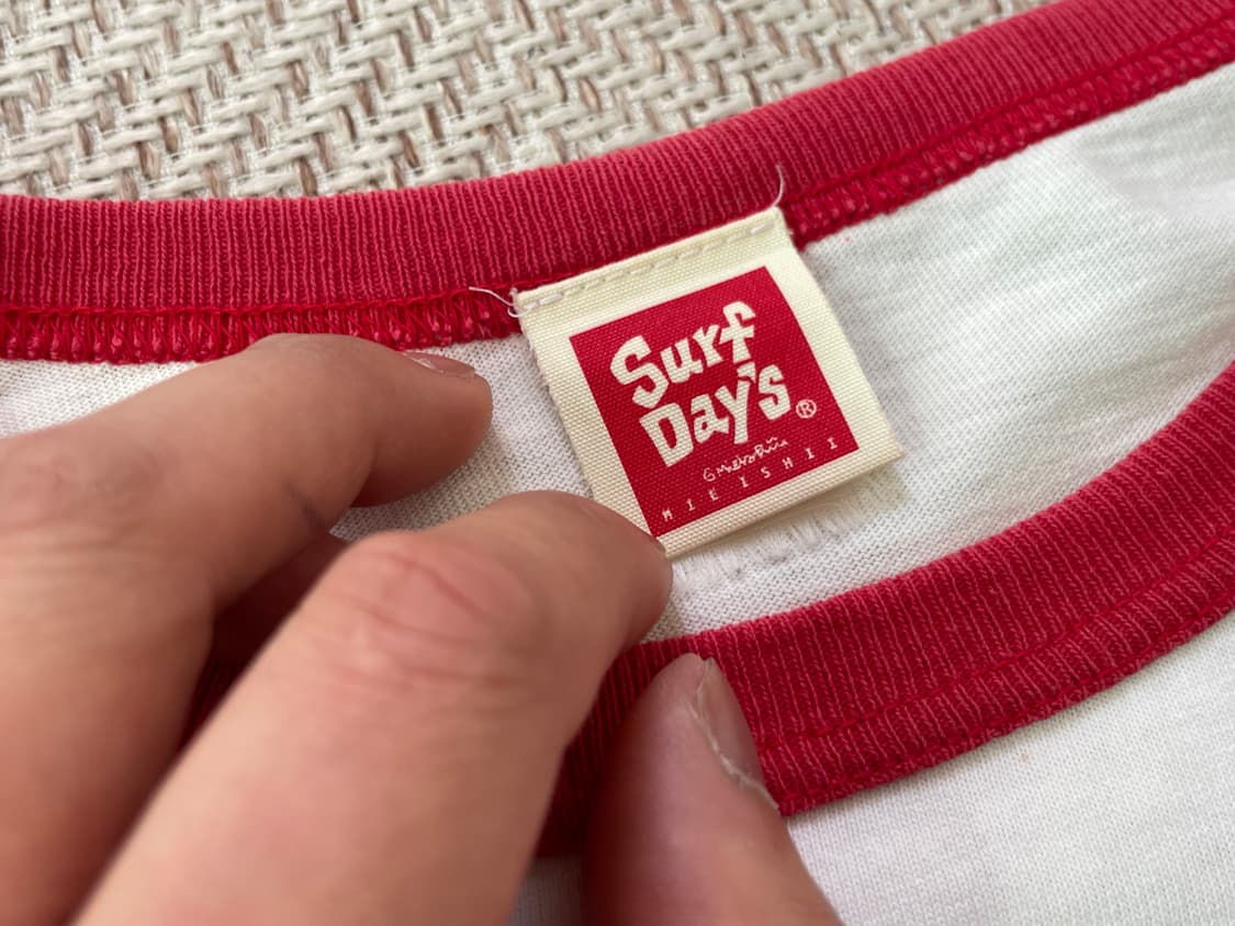 빈티지 Surf 10 back the 긴팔티셔츠  상품이미지5