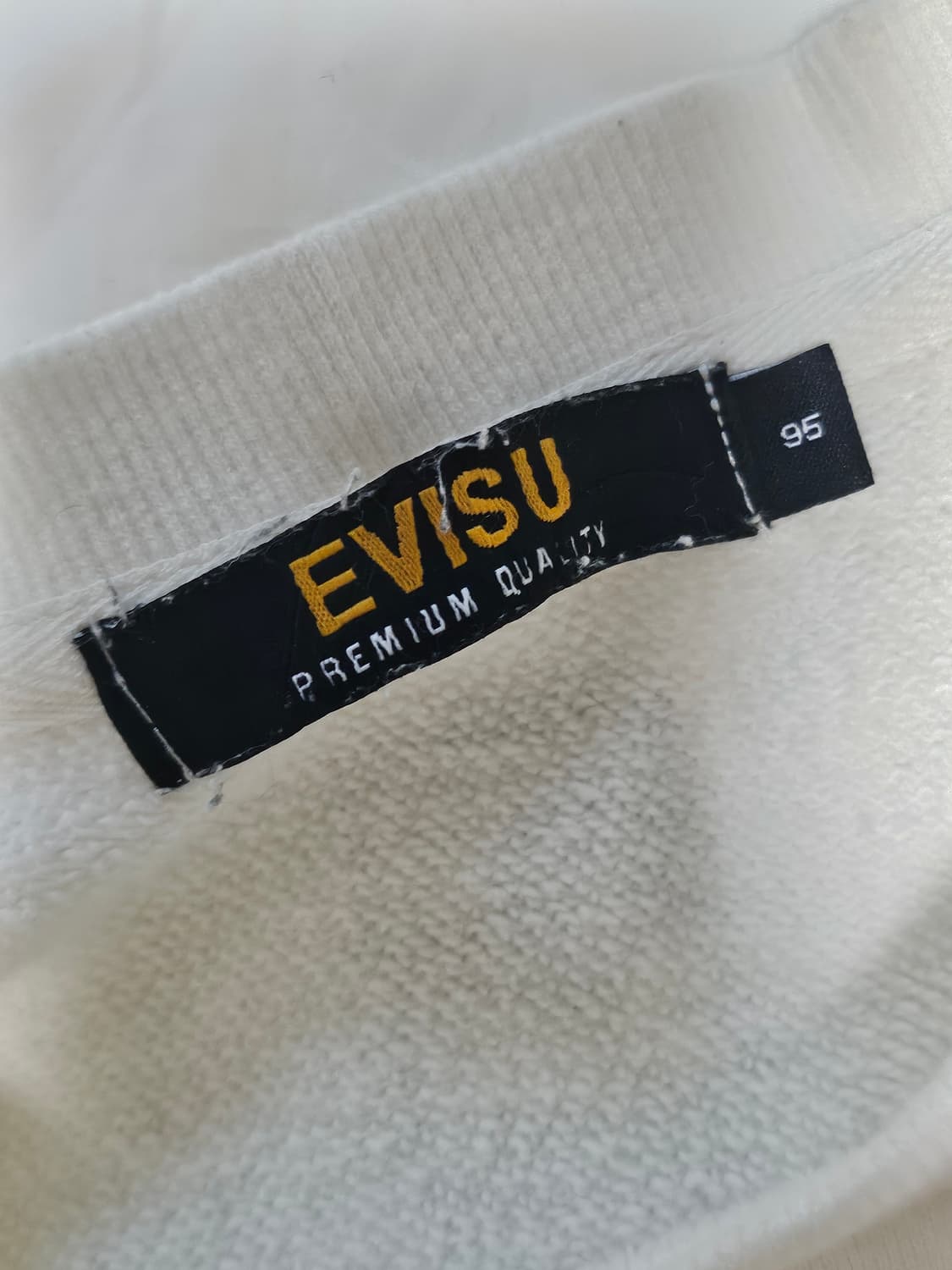 에비수 용 자수 맨투맨 스웻셔츠 상품이미지3