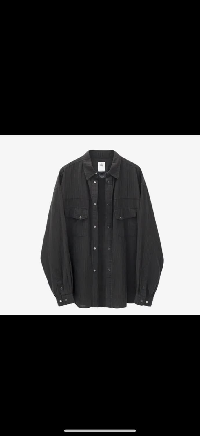 폴리테루 웨스턴셔츠 다크브라운 3 상품이미지1