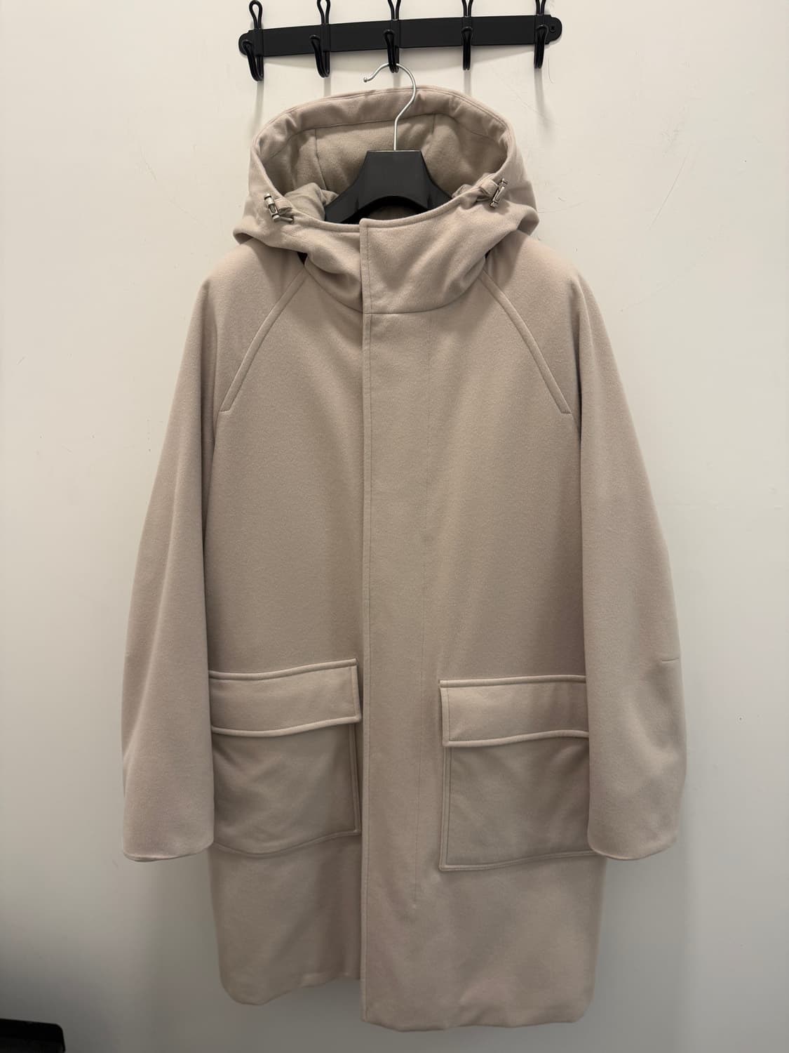 (새상품) 로로피아나 나란캐시미어 후드코트 XL 상품이미지1