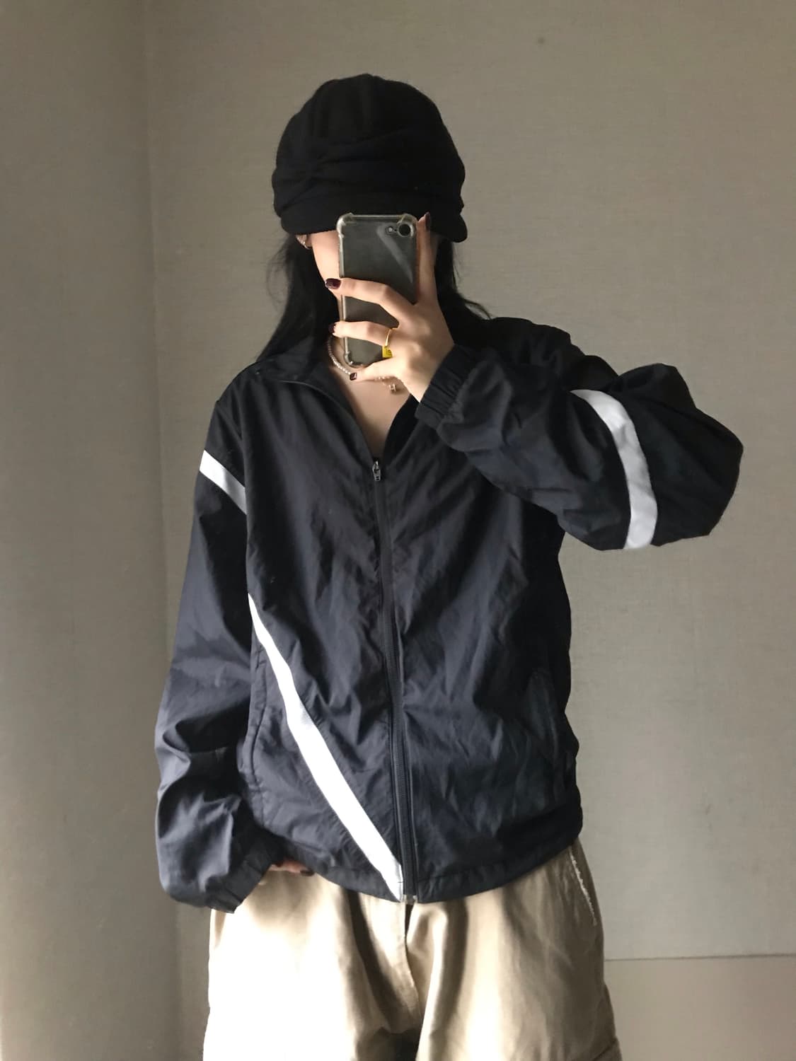 나이키 블랙 바람막이 상품이미지3