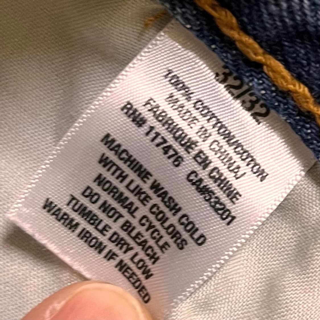 에어로포스테일 데님팬츠 32/32 상품이미지6