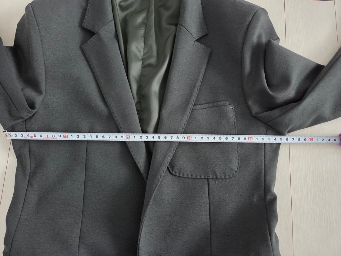 빈티지 남성 블레이저 다크그린 90~95 상품이미지5