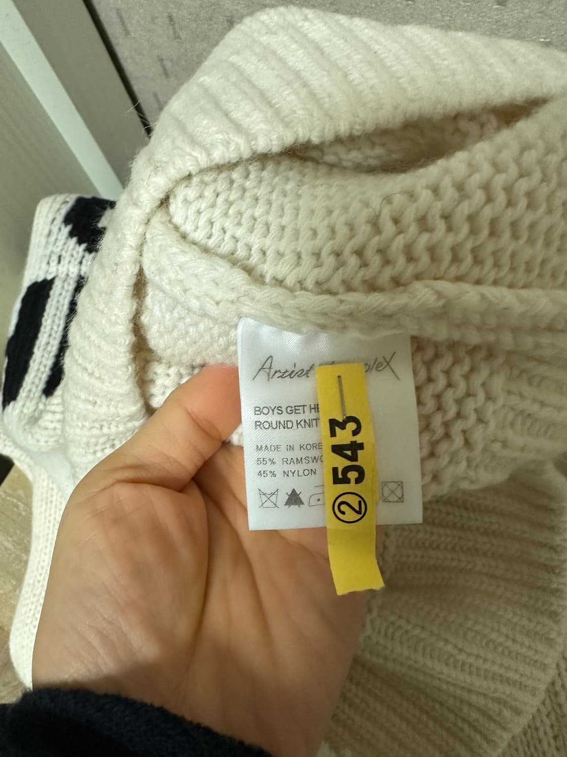 아티스트컴플렉스 니트  상품이미지4