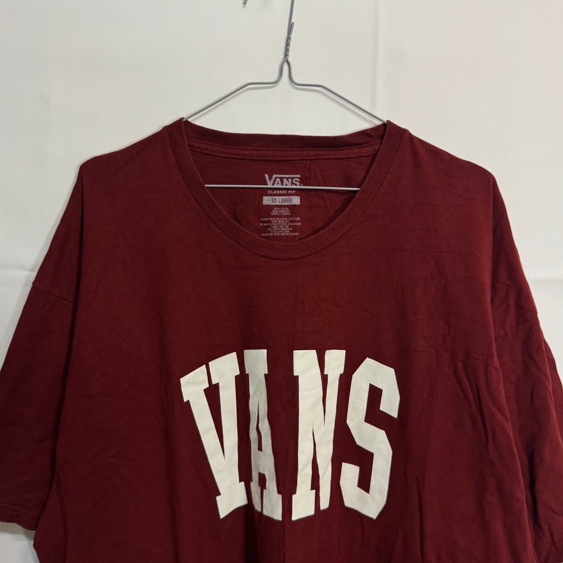 반스 빅로고 반팔 티셔츠 상품이미지2