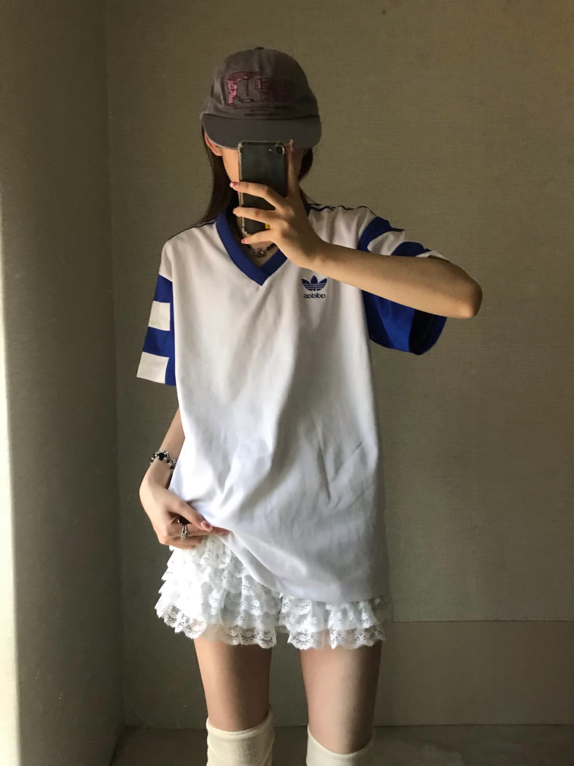 올드 아디다스 오버핏 반팔티셔츠 상품이미지5