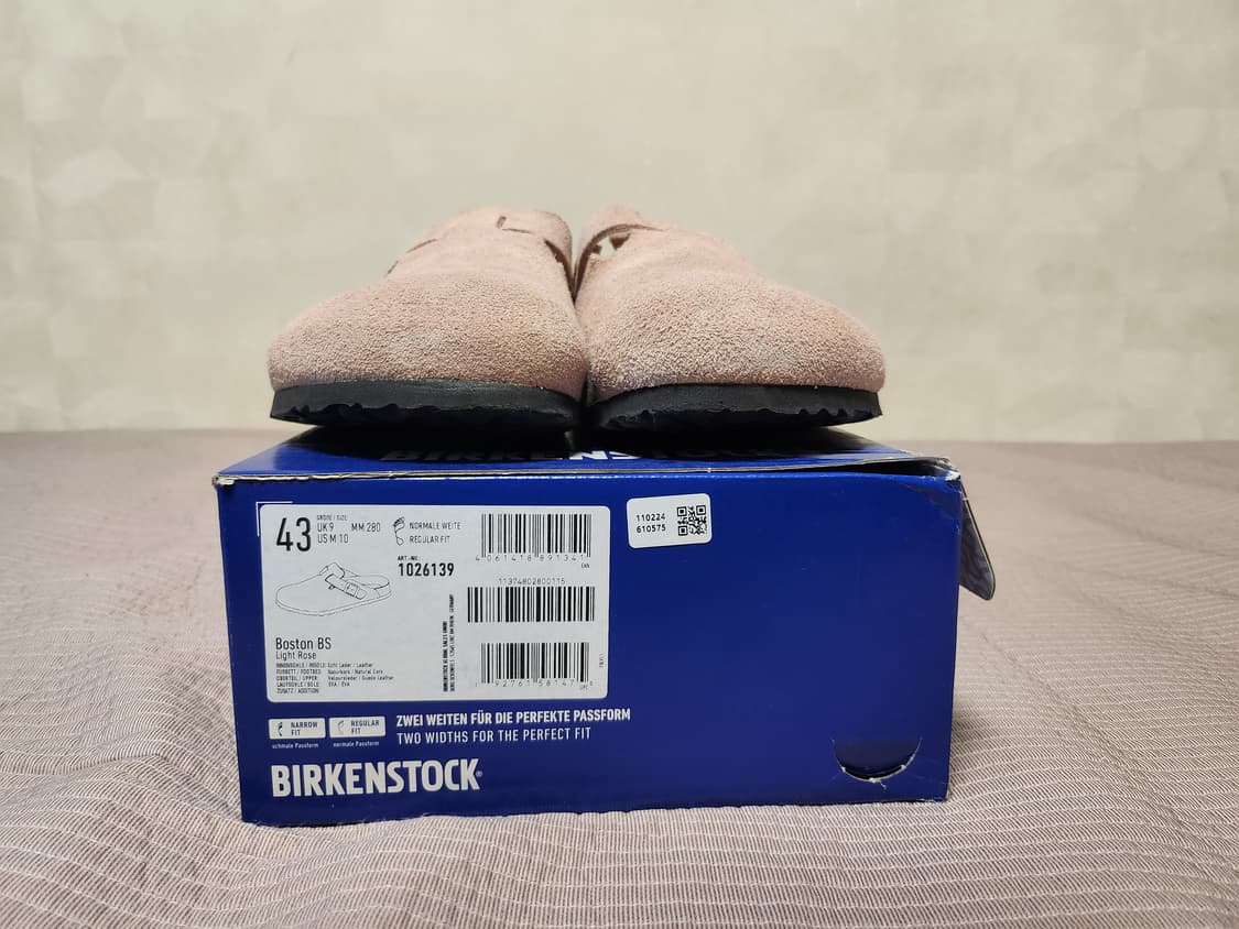 버켄스탁BIRKENSTOCK/보스턴 라이트로즈/43(280) 상품이미지4