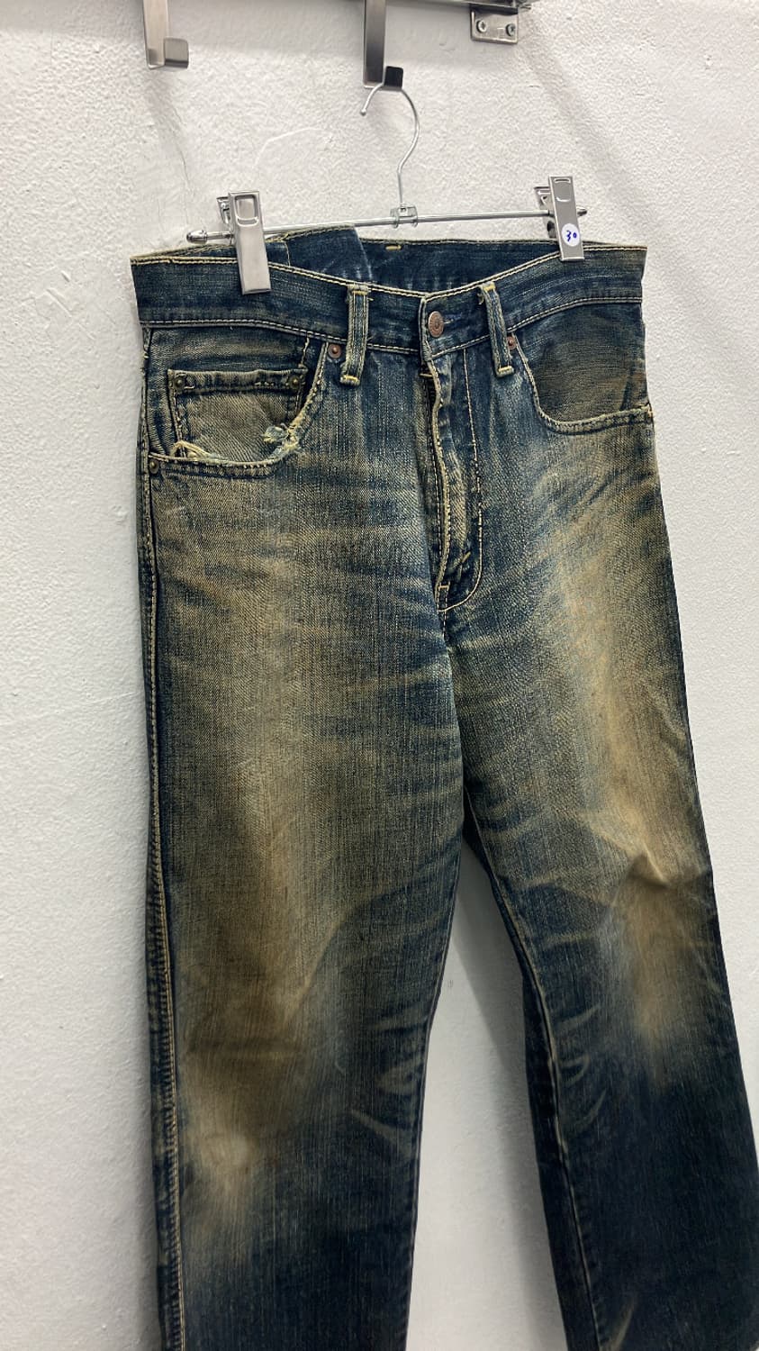 리바이스510 워싱데님진 상품이미지2