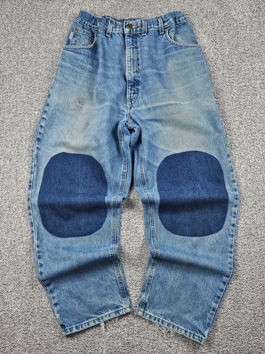 칼하트 밴딩 패치드 커스텀 데님 워크팬츠 ( 44X30 ) / 10345 상품이미지3