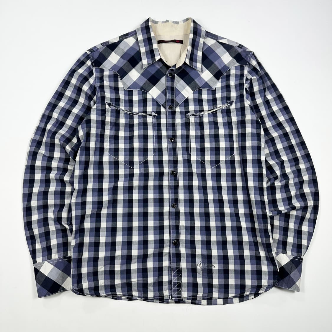 리바이스 오리지널 웨스턴 체크셔츠 (L) 상품이미지2